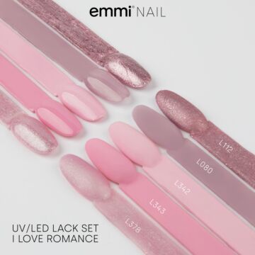 Shellac UV/LED lacquer set "I love romance"