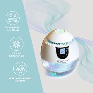 Emmi-Air ionic air purifier + 1x fragrance
