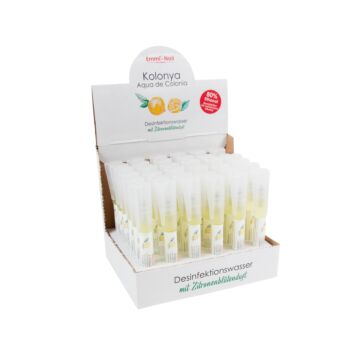 Emmi-Nail cologne Kolonya + stand-up display