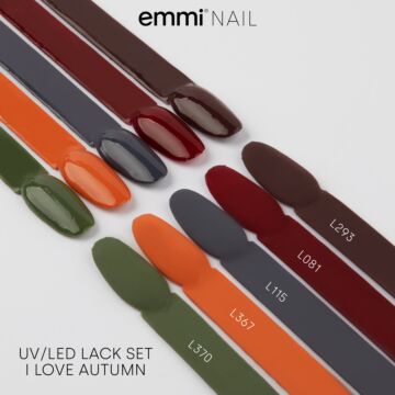 Shellac UV/LED lacquer set "I love autumn"