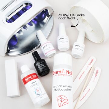 Starter set Shellac UV/LED lacquer Power *rechargeable battery*