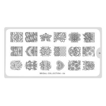 MoYou-London Stamping Stencil Bridal 06