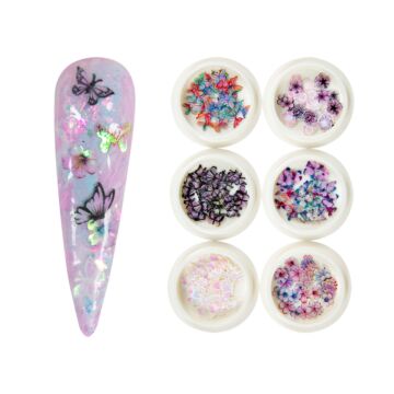 Emmi-Nail inlay set butterflies