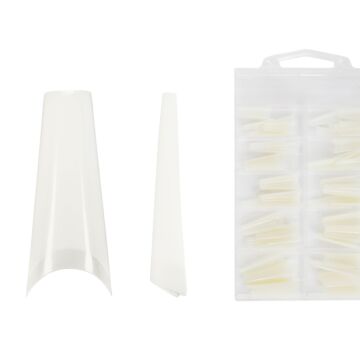Emmi-Nail Coffin tip box 100 pieces natural