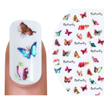 Emmi-Nail Holo Laser Sticker Butterfly 1