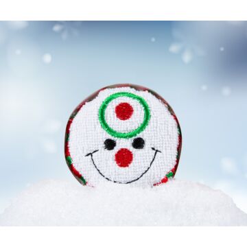 Snowman cotton towel