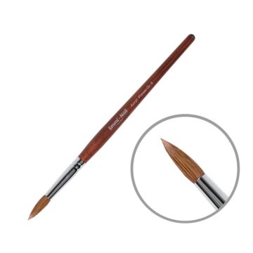 Emmi-Nail acrylic brush size 8, 100% human hair