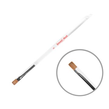Emmi-Nail Gel Brush size 8 straight 100% Kolinsky