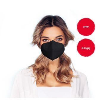 FFP2 respirator black *1 piece*