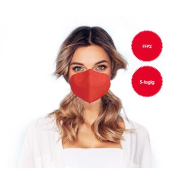 FFP2 respirator red *1 piece*