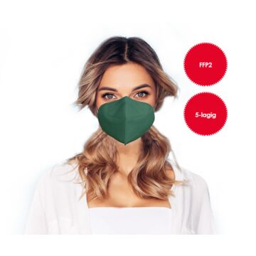 FFP2 respirator dark green *1 piece*