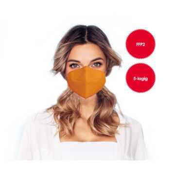 FFP2 respirator orange *1 piece*