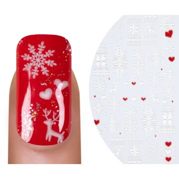 Emmi-Nail 5D Art Nail Sticker Christmas 1