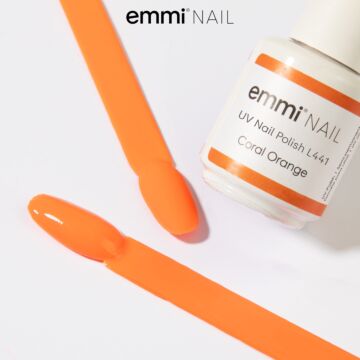 Emmi Shellac UV/LED lacquer Coral Orange -L441-