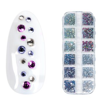 Emmi-Nail Rhinestone Box party mix