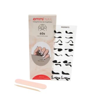 Emmi-Nail Gel Nail Foils Black Waves 20pcs.