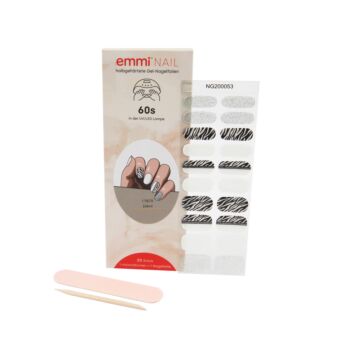 Emmi-Nail Gel Nail Foils Zebra 20pcs.
