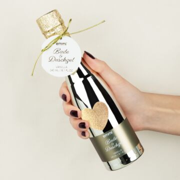 Bath &amp; Shower Gel Champagne Shower gold 240ml *new*