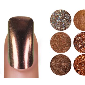Emmi Nail Art Powder Set Copper