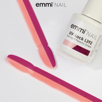 Emmi-Shellac/ UV lacquer Sun Light Peachy Grape -L392-