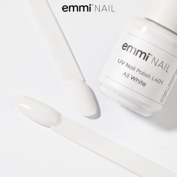 Emmi Shellac UV/LED lacquer All White -L401-