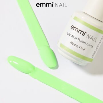 Emmi Shellac UV/LED lacquer Neon Kiwi -L406-