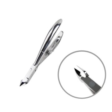 Cuticle nippers chrome-plated