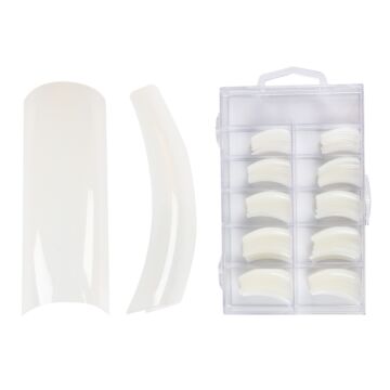 Emmi-Nail tip box 100 "Curved Straight" 