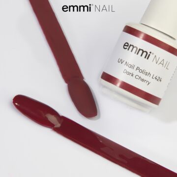 Emmi Shellac UV/LED lacquer Dark Cherry -L424-