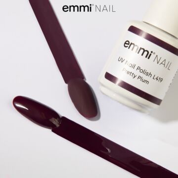 Emmi Shellac UV/LED lacquer Pretty Plum -L419-