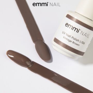 Emmi Shellac UV/LED Lacquer Vintage Brown -L106-