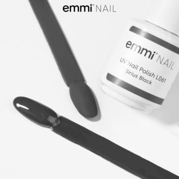 Emmi Shellac UV/LED Lacquer Sirius Black -L061-