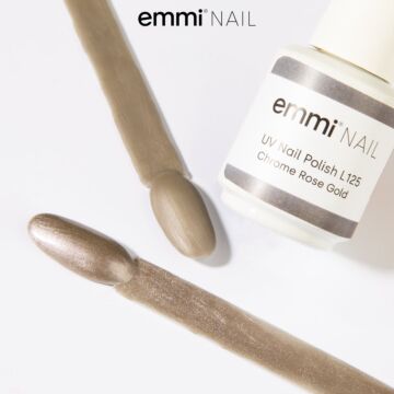 Emmi Shellac UV/LED lacquer Chrome Rose Gold -L125-