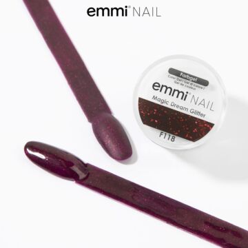 Emmi-Nail Color Gel Magic Dream Glitter 5ml -F118-