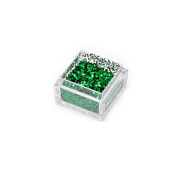 Effect sequin glitter green