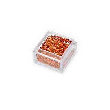 Effect sequin glitter orange