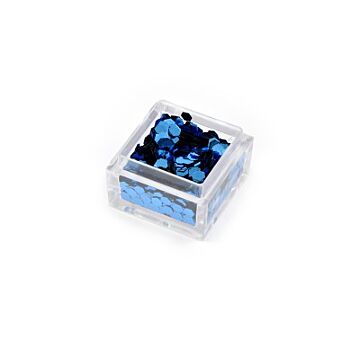 Effect sequins large blue