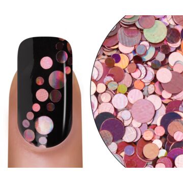 Sequin mix pink