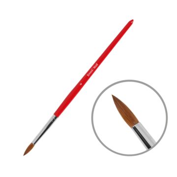 Emmi-Nail acrylic brush size 6, 100% human hair
