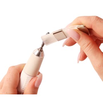 Cleaning brush for router bits