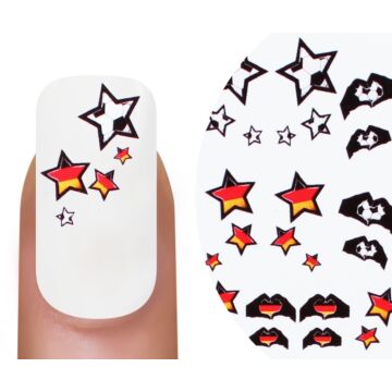 Emmi-Nail watertattoo soccer Germany star