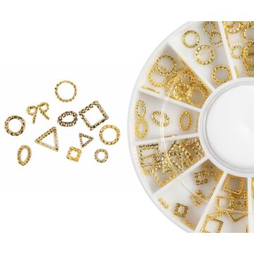 Emmi-Nail Nail Art Display Elements gold 1