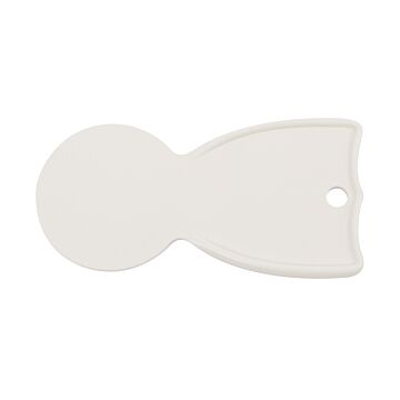 Shopping cart token white blank