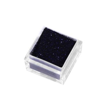 Glitter powder dark blue