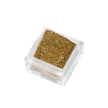 Glitter powder gold