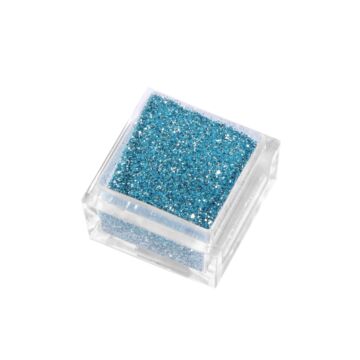 Glitter powder sky blue