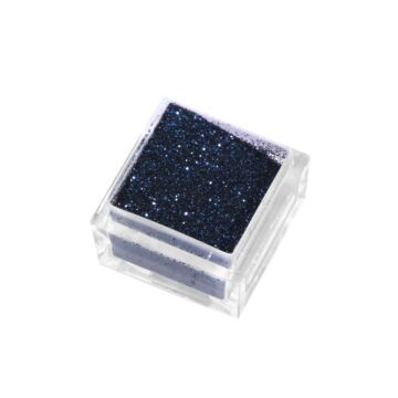 Glitter powder midnight blue