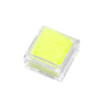 Glitter powder neon yellow