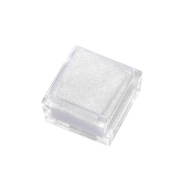 Glitter powder white