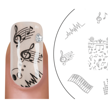 Konad stencil M105